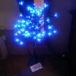 48 LED Artificial Lighted Cherry Blossom Tree  photo review
