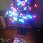 48 LED Artificial Lighted Cherry Blossom Tree  photo review