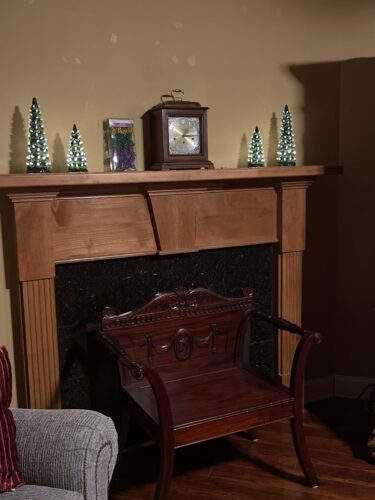 Set of 3 Retro Hand-Painted Ceramic Trees with LED Lights photo review