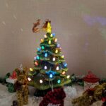 Animated Santa's Sleigh Green Tree photo review