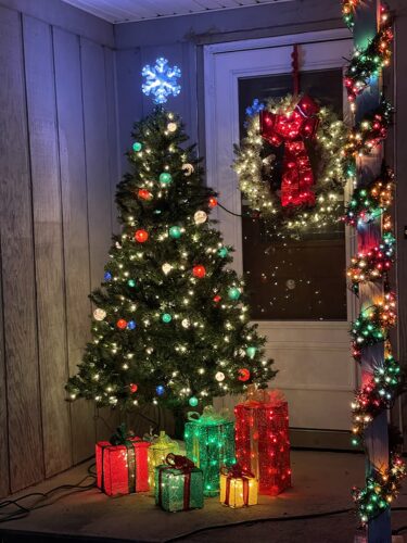 Lighted Snowflake Christmas Tree Topper photo review